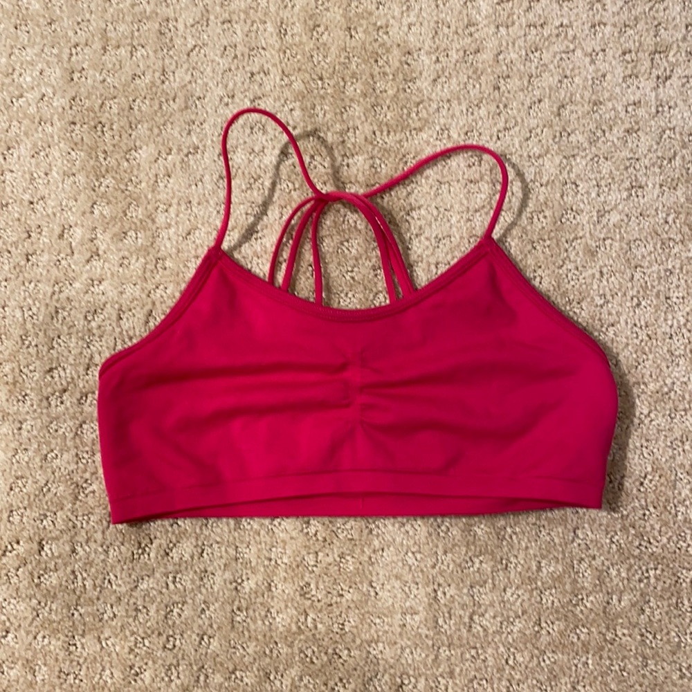 Live Love Dream pink bralette